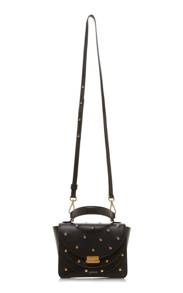 Wandler Luna Mini Stud-embellished Leather Shoulder Bag