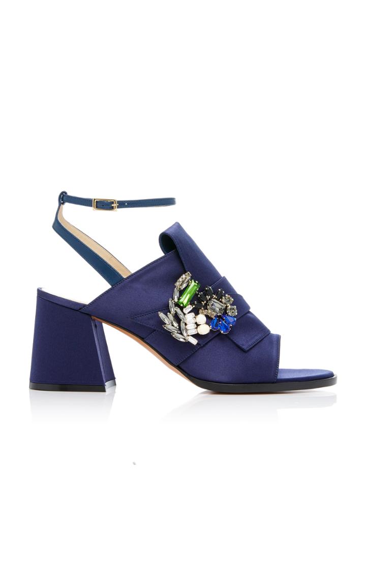 Adeam Jewelled Origami Sandal