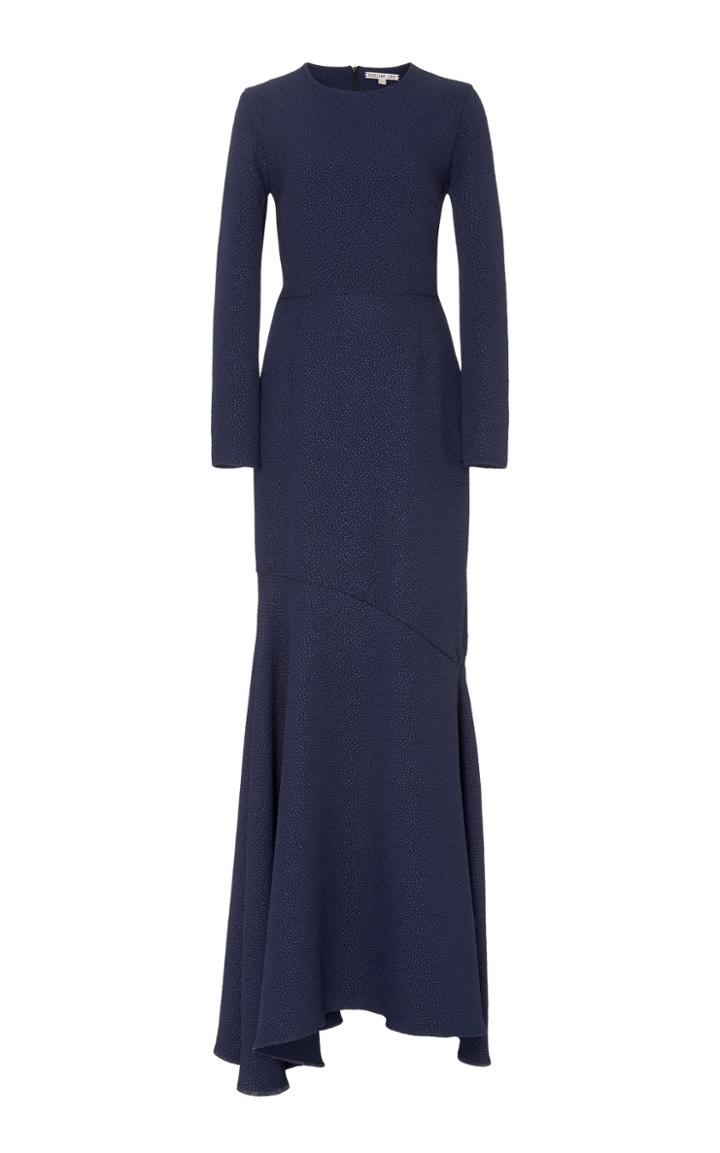 Edeline Lee Marionette Long Sleeve Gown