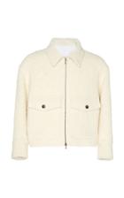 Ami Zipped Jacket With Patch Pockets