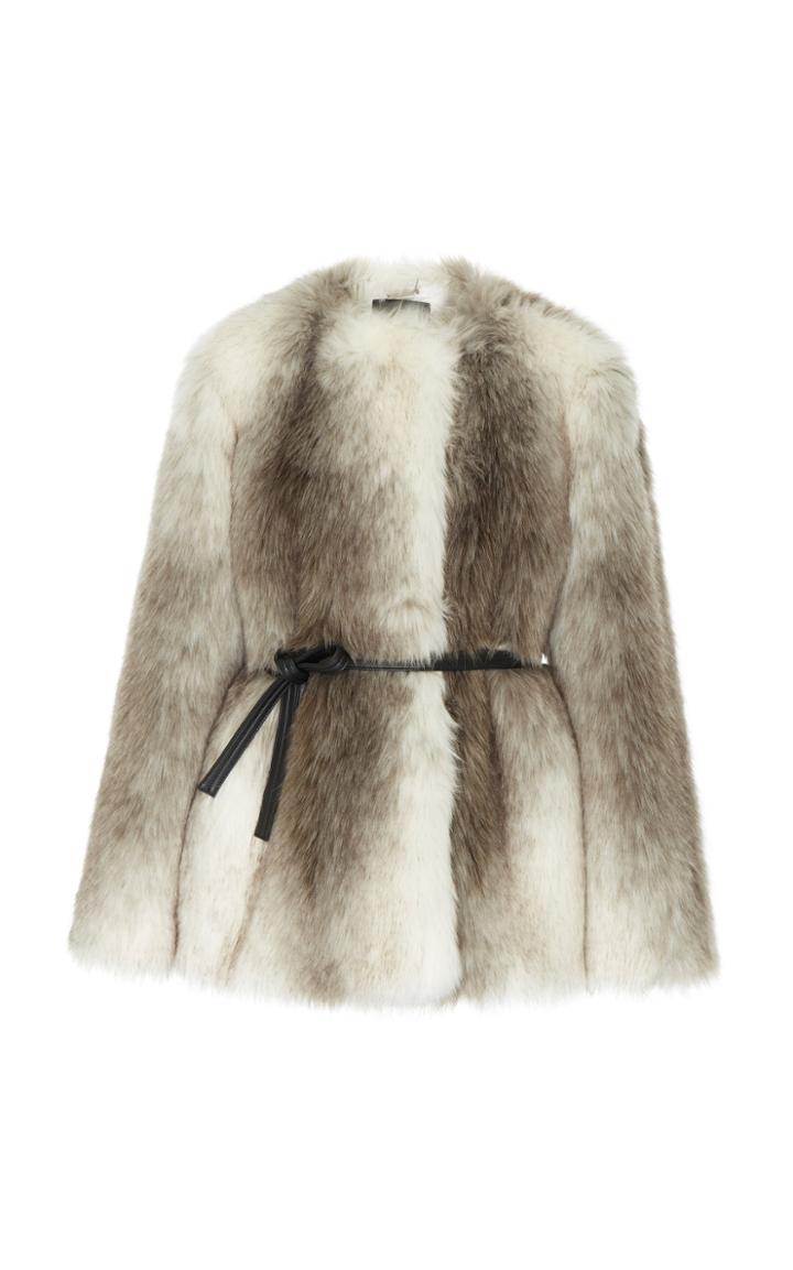 Givenchy Faux Fur Coat