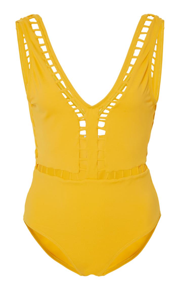 Oye Swimwear Ela Plunge One Piece Swimsuit