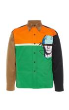 Prada Colorblock Face Shirt