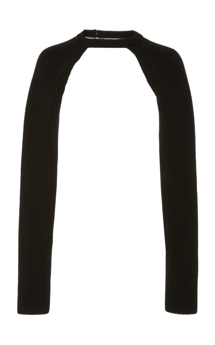 Proenza Schouler Cutout Wool-blend Top