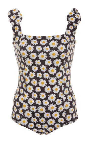 Verde Limon Manila Floral One Piece Swimsuit