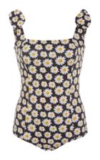 Verde Limon Manila Floral One Piece Swimsuit
