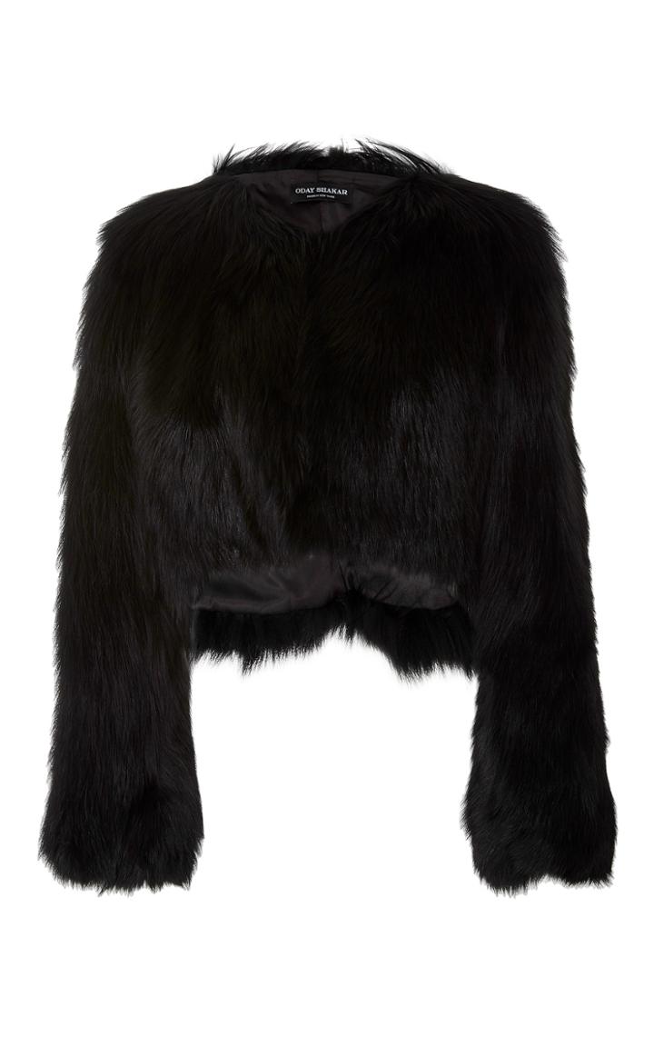 Oday Shakar Fox Fur Jacket