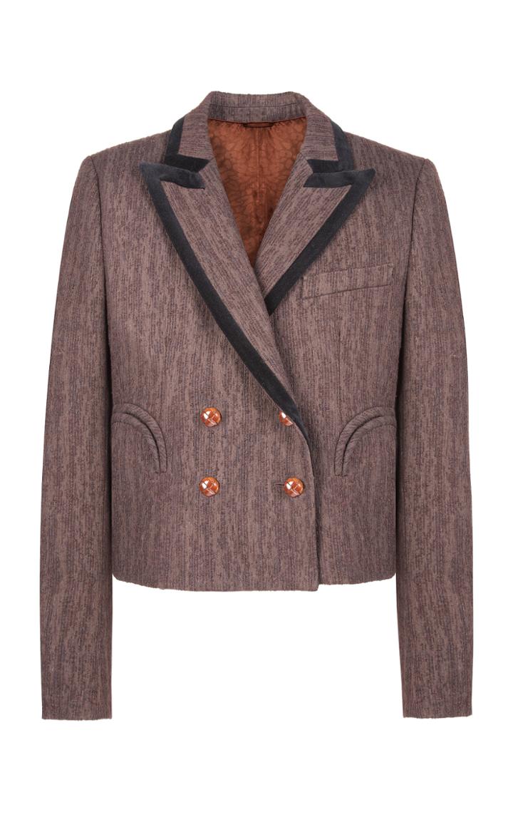 Moda Operandi Blaz Milano Cloud Break Spencer Crepe Blazer