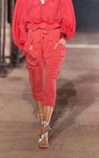 Moda Operandi Isabel Marant Fineba Woven Cropped Overalls
