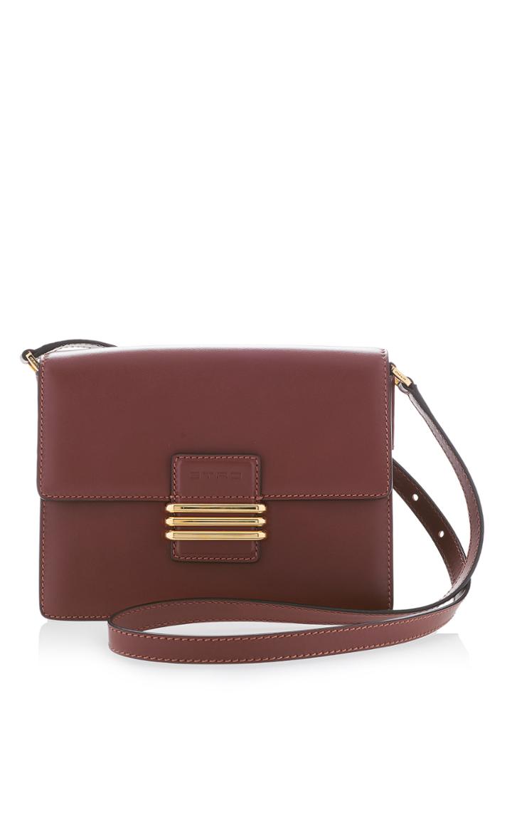 Etro Leather Flap Bag