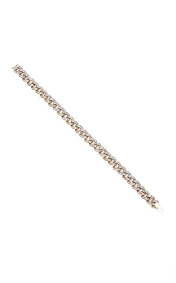 Sydney Evan Brown Diamond Pave Link Bracelet