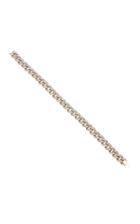 Sydney Evan Brown Diamond Pave Link Bracelet