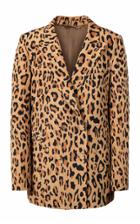 Moda Operandi Blaz Milano Simba Everynight Leopard Silk Double-breasted Blazer