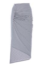 Paco Rabanne Stripe Midi Skirt
