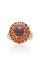M.spalten Spaceship Ruby Ring