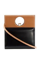 Usisi Eddie Two-tone Leather Top Handle Bag