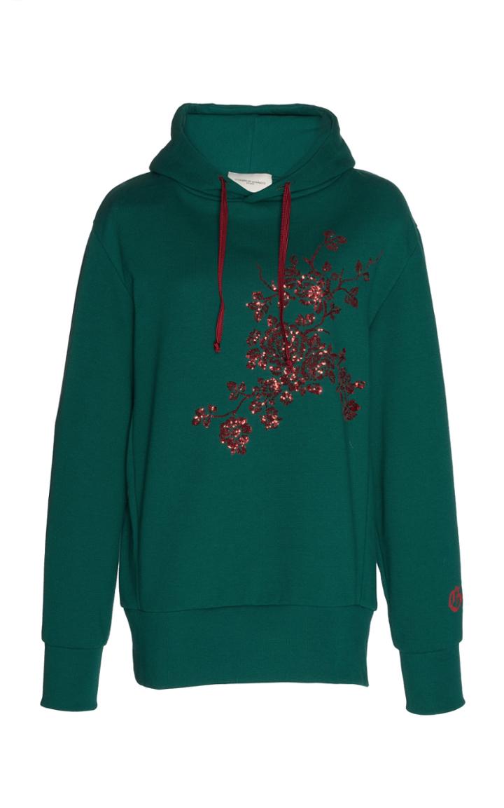 Giuseppe Di Morabito Embroidered Hooded Sweatshirt