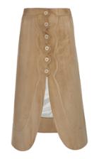 Moda Operandi Paco Rabanne High-rise Suede Skirt