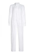 Moda Operandi Matin Collared Linen Jumpsuit