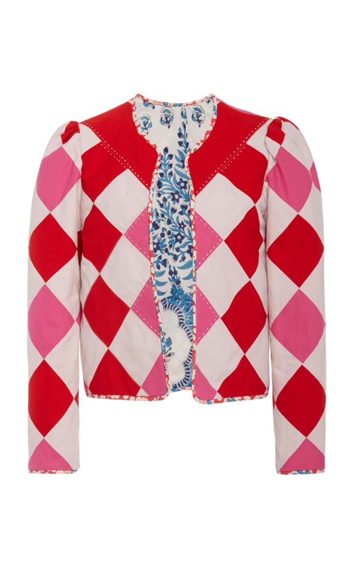Alix Of Bohemia Muse Argyle Cotton Jacket