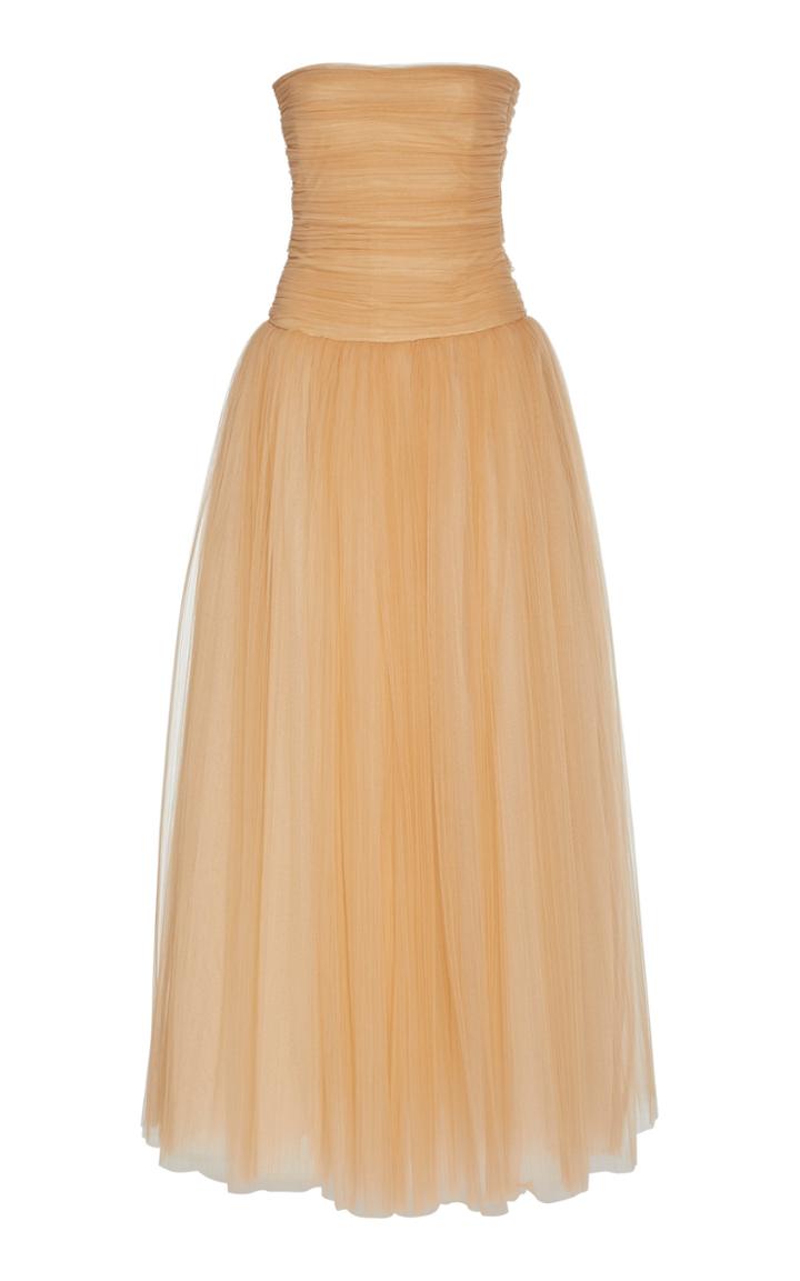 Khaite Fran Fit-and-flare Tulle Dress