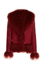 Moda Operandi Saks Potts Bon Fringed Shearling Jacket