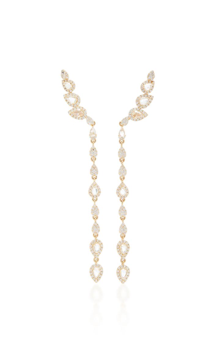 Graziela Convertible 18k Gold Diamond Earrings