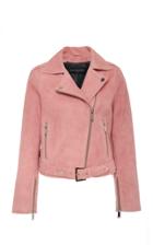 Nour Hammour Daphne Suede Lambskin Jacket
