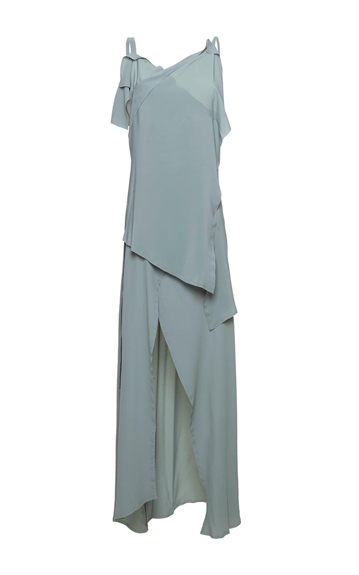 Erika Cavallini Rufin Layered Maxi Dress