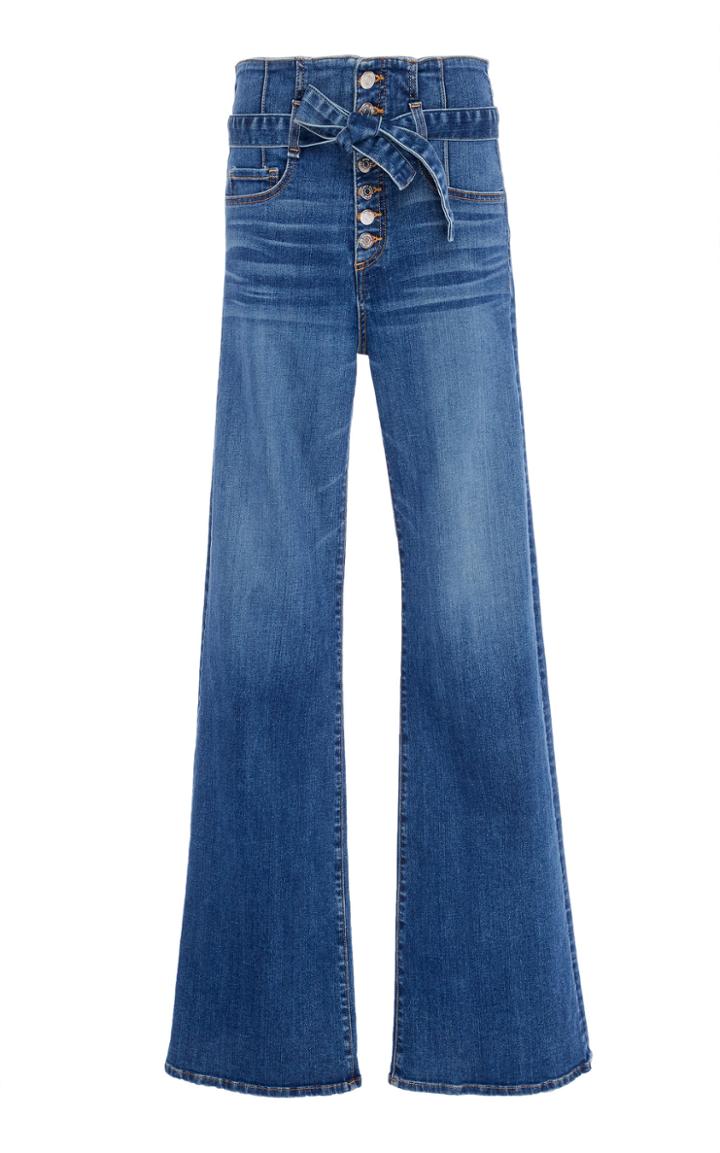 Veronica Beard Rosanna Corset Wide Leg