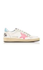 Golden Goose Distressed Leather Sneakers