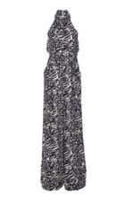 Rebecca Vallance Lola Printed Crepe Wide-leg Jumpsuit