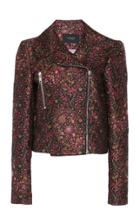 Giambattista Valli Print Motorcycle Jacket