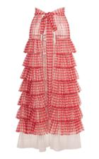 Moda Operandi Philosophy Di Lorenzo Serafini Printed Tiered Tulle Wrap Skirt