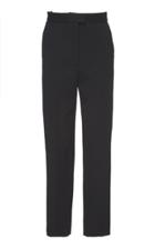 Martin Grant Cropped Wool And Silk-blend Pants