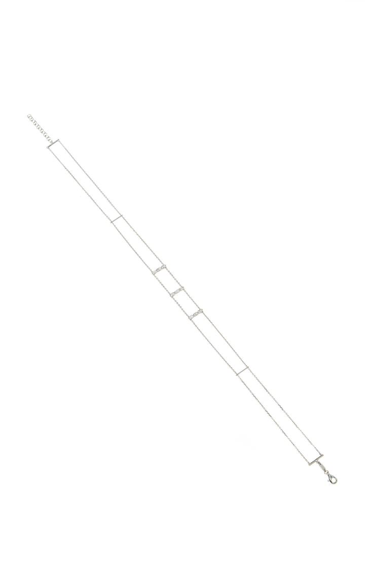 As29 Baguette Triple Trio Choker
