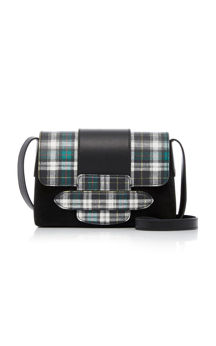Michino Paris Tartain Phedra Crossbody Bag