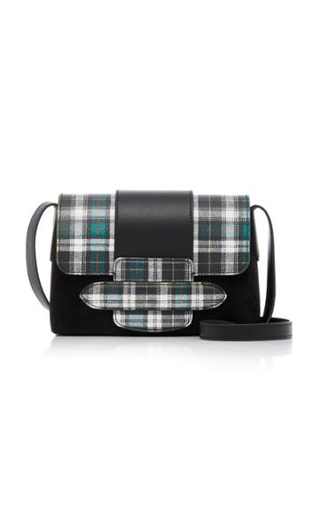 Michino Paris Tartain Phedra Crossbody Bag