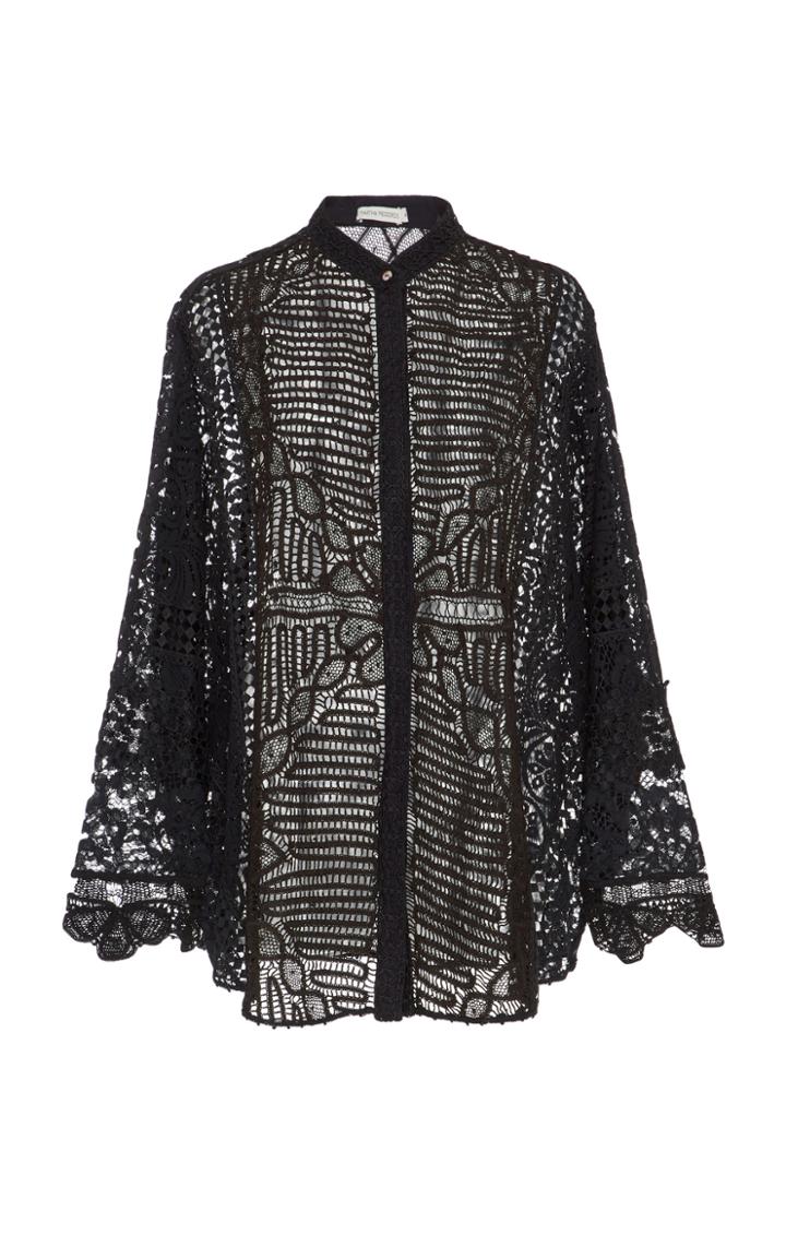 Martha Medeiros Janaina Martha Lace Shirt
