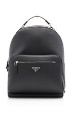 Prada Textured-leather Backpack