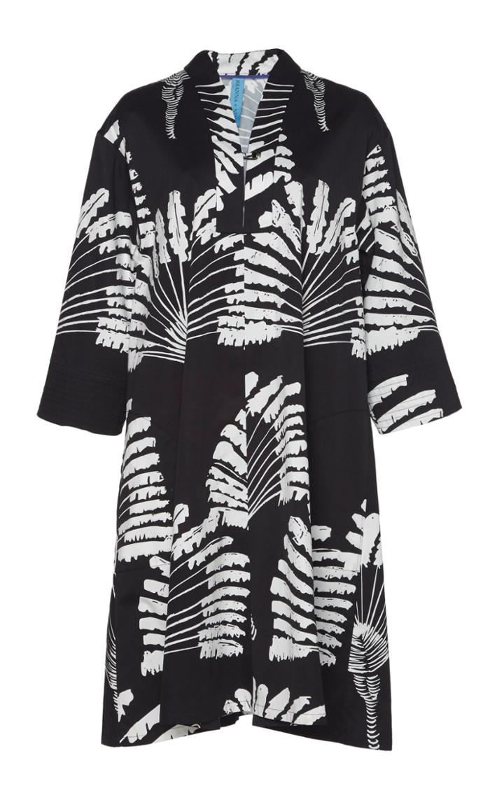Rianna + Nina Emmi Printed Cotton Shift Dress