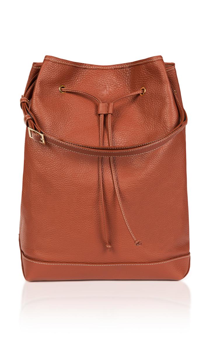 Montunas M'onogrammable Leather Bucket Bag