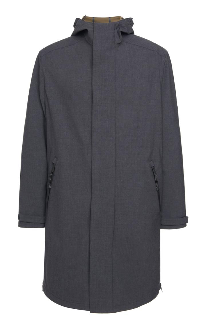 Prada Hooded Shell Raincoat