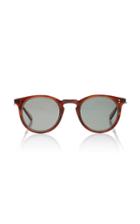 Mr. Leight Crosby S Honey Acetate Round-frame Sunglasses