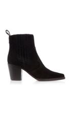 Ganni Suede Ankle Boots Size: 39