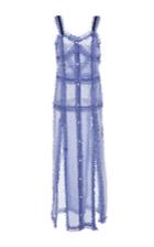 Attico Margarita-mix-patchwork Cotton Dress