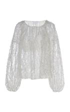 Noon By Noor Edinburgh Embroidered Top