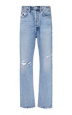 Agolde Mid-rise Straight-leg Jeans