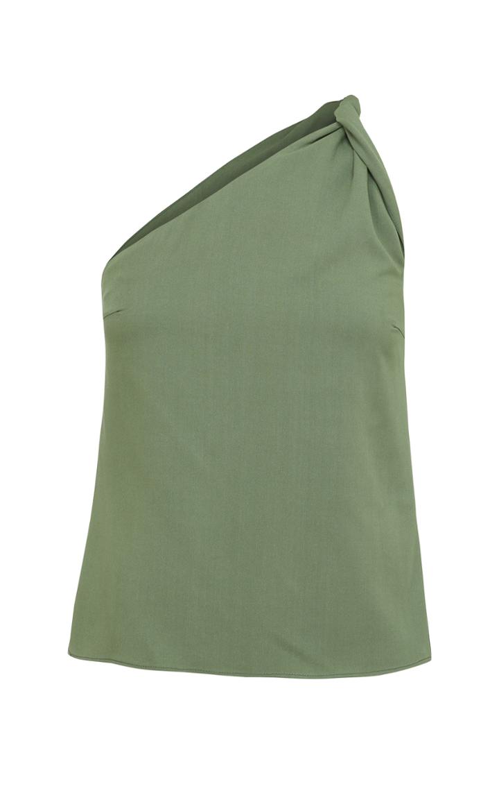 Moda Operandi Bondi Born Asymmetric Twill Top