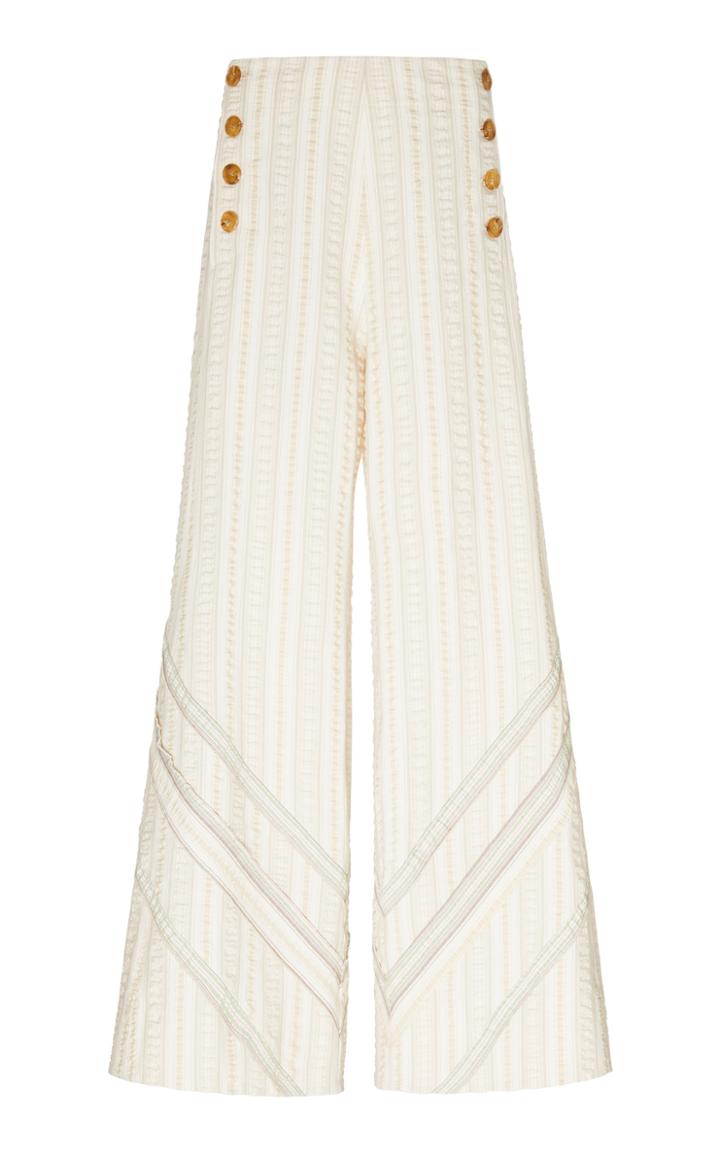 Moda Operandi Rosie Assoulin Cotton Wide-leg Pants Size: 0
